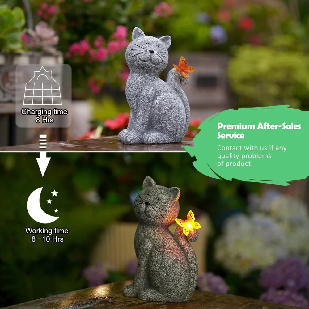 Sculpture for Outside and Home Patio Balcony Yard Art Lawn Ornaments
